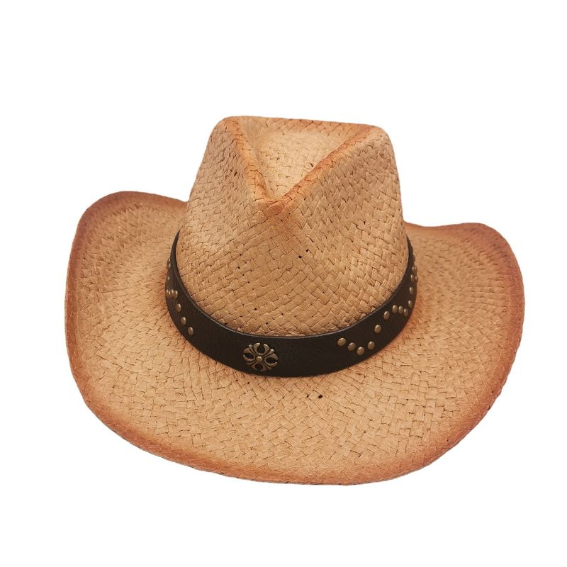 Produttore personalizzato di cappelli di paglia da cowboy