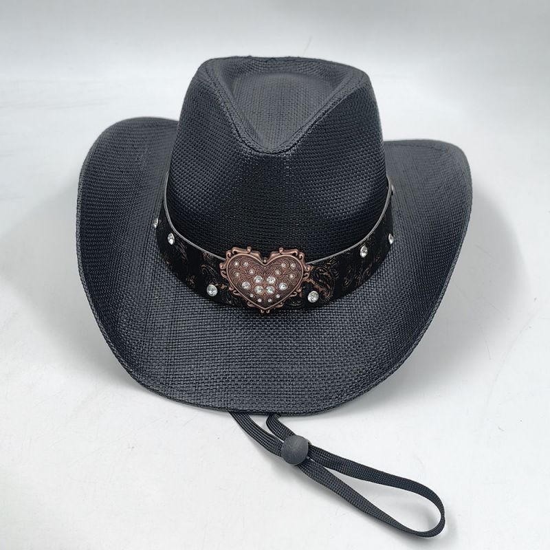 Cappello da cowgirl da donna da spiaggia personalizzato