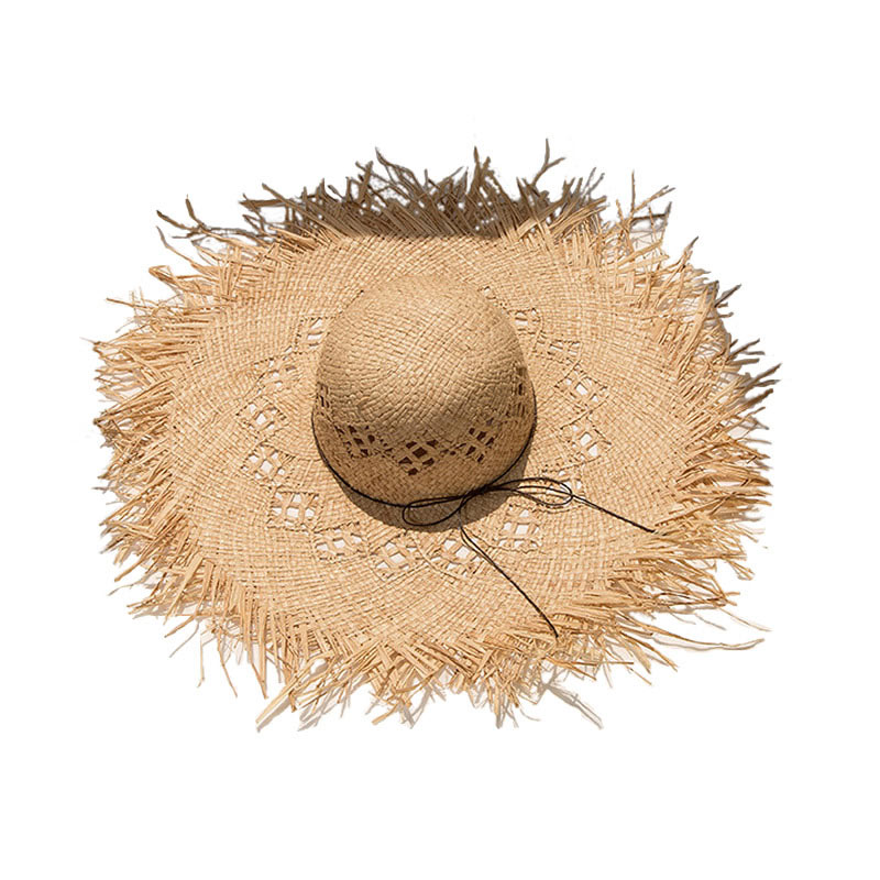 Nuovo arrivo Lady Light Weight Rafia Summer Sun Hat