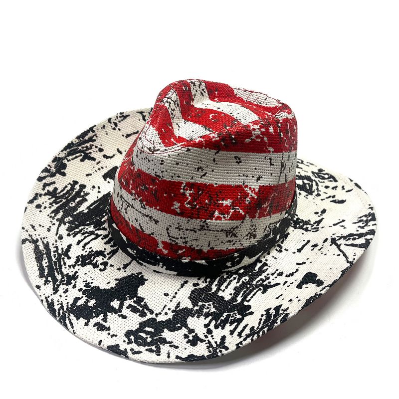 Cappelli da cowboy americani patriottici