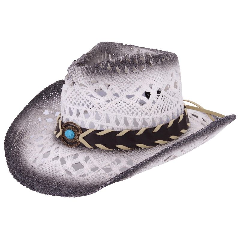 Cappello da sole da cowboy da spiaggia di qualità per uomo